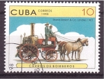 Stamps Cuba -  serie- Camiones de bomberos