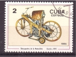 Stamps Cuba -  Retrospectiva de la motocicleta