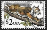 Stamps : America : United_States :  Lince