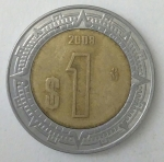 monedas de America - M�xico -  2008 reverso