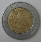 monedas de America - M�xico -  2009 - 1 peso