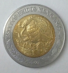 monedas de America - M�xico -  2017 - 1 peso