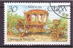 Stamps Cuba -  serie- Carruajes antiguos