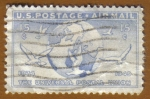 Stamps United States -  Globe & Doves