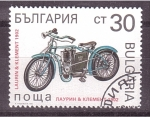 Sellos de Europa - Bulgaria -  serie- Motocicletas