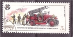 Stamps Russia -  serie- Camiones de bomberos
