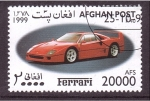 Stamps Afghanistan -  serie- Ferrari