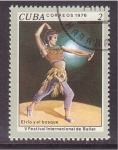 Sellos de America - Cuba -  V fest. intern. de ballet