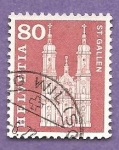 Sellos de Europa - Suiza -  EDIFICIO