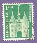 Stamps Switzerland -  EDIFICIO