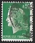 Stamps France -  Marianne of Cheffer