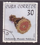 Stamps Cuba -  Intrum. folklóricos