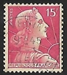 Stamps France -   Marianne de Muller