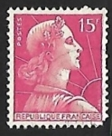 Sellos de Europa - Francia -   Marianne de Muller