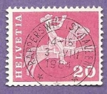 Stamps Switzerland -  INTERCAMBIO