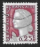 Stamps : Europe : France :  Marianne type Decaris