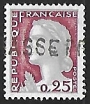 Stamps France -  Marianne type Decaris