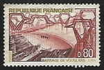 Sellos de Europa - Francia -  Le Barrage de Vouglans