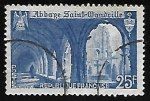Stamps France -  Abadía de Saint-Wandrille