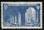 Stamps : Europe : France :  Abadía de Saint-Wandrille