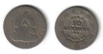 monedas del Mundo : America : Honduras :  10 Centavos de Lempira