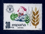 Stamps Spain -  Dia mundial de la alimentacion