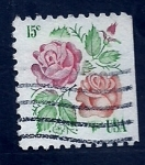 Stamps United States -  Rosas