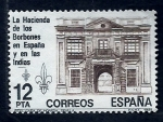 Stamps Spain -  La Hacienda de los Borbones en España y las Indias