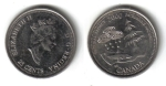 monedas del Mundo : America : Canad� :  25 Centavos