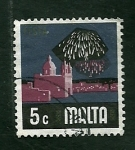 Stamps Malta -   Fuegos artificialea