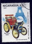 Stamps : America : Nicaragua :  Coche hepoca