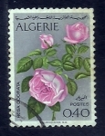 Stamps Algeria -  Rosa odorata