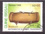 Stamps : Africa : Guinea_Bissau :  Intrum. folklóricos