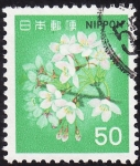 Stamps Japan -  FLORES