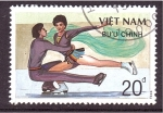Stamps : Asia : Vietnam :  Patinaje artístico