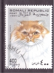 Sellos de Africa - Somalia -  serie- Gatos