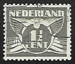 Stamps Netherlands -  Animal estilizado - paloma volando