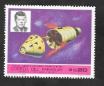Stamps : America : Paraguay :  Apolo VIII, Lanzado de Cabo Kennedy