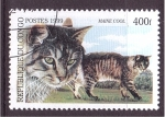 Sellos de Africa - Rep�blica del Congo -  serie- Gatos