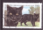 Stamps Republic of the Congo -  serie- Gatos