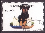 Stamps S�o Tom� and Pr�ncipe -  serie- Anim. domésticos