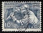 Stamps Netherlands -  Maquinaria pesada - mineria