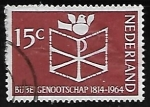 Stamps Netherlands -  Monograma cristiano