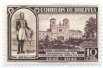 Stamps Bolivia -  Conmemoracion del centenario de la creacion del departamento del Beni