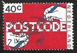 Stamps Netherlands -  Codigo postal