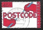 Sellos de Europa - Holanda -  Codigo postal