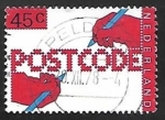Stamps Netherlands -  Codigo postal