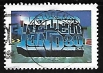 Stamps Netherlands -  Grafico de computador 3D