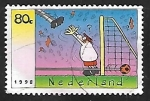 Stamps Netherlands -  Comics futbol