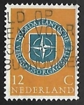 Sellos de Europa - Holanda -  Emblema de la Otan
